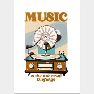 Music is The Universal Language Posters and Art